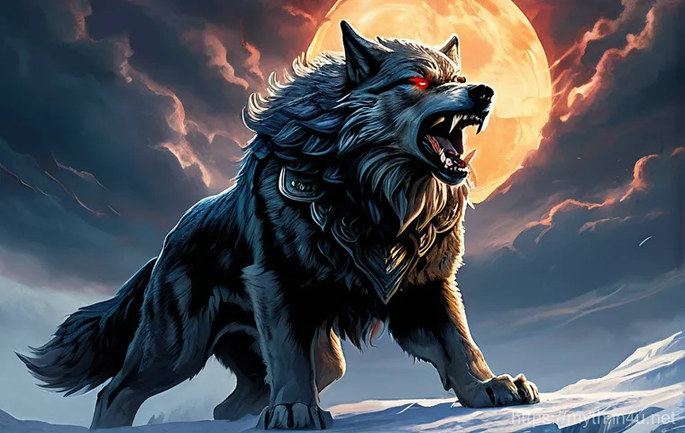 노르드 신화의 라그나로크 - **Prompt 1: The Cosmic War of Ragnarok's Climax**
    A wide, panoramic view of a chaotic, apocalypt...